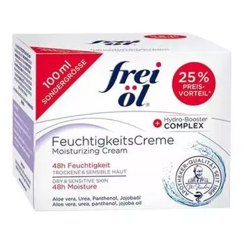 Freiwell Frei Ol Hydrolipid Moisturizing Cream 100ml