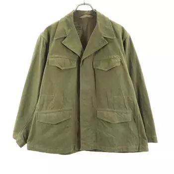 FRENCH ARMY 40s M47 1st Cotton Twill Military jacket khaki Men s Used