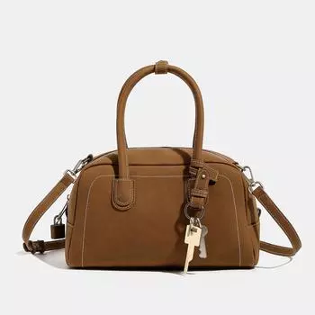 French Niche Retro Underarm Bag Women s Fall Shoulder Bag Large Capacity Commuter Boston Pillow Bag