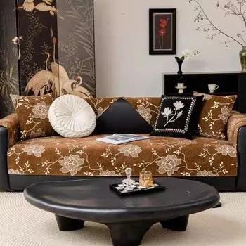 Французский Ретро Ветер и Снег Подушка для Дивана Нил Всесезонная Универсальная Противоскользящая Прямая Подушка Новый Чехол для Дивана Тканевое Полотенце 70x90