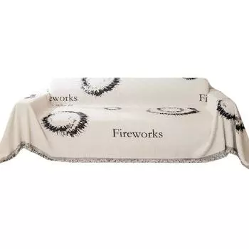 French Sofa Cover Cloth Chenille Sofa Towel Anti-cat Scratch Sofa Cover Four-season Universal Sofa Cover Blanket Thickened 180*130cm