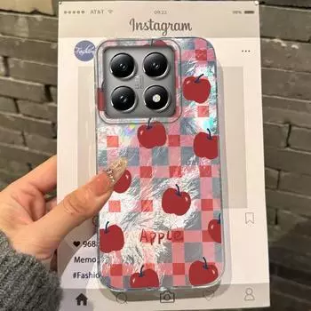 Fresh Fruit Watermelon Flower Red Girls Women Phone Case For Xiaomi 14T 13T Pro 14Tpro 11 Lite 5G NE Shockproof Fundas Cover Xiaomi 13T белый