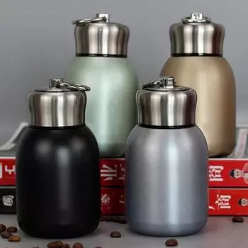 Сохраняющая свежесть нержавеющая сталь практичная 280 мл легко моющаяся термос без бисфенола А термос для воды 280ml розового золота