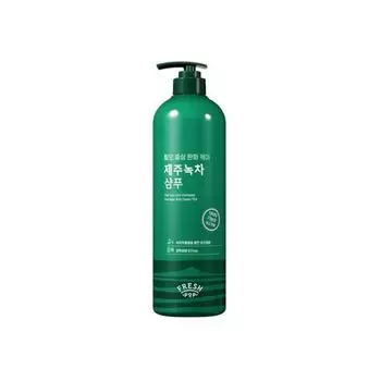 FRESH POP Шампунь против выпадения волос Heritage Jeju Green Tea 1000 мл