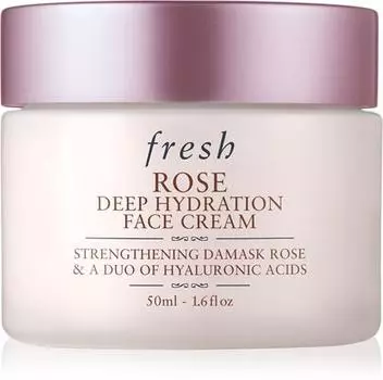 Fresh Rose Deep Hydration Face Cream Crme Hydratante Visage L acide Hyaluronique TU прозрачный
