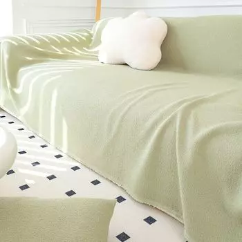 Fresh Universal Cover Cover Cloth Full Covered Sofa Cushion Cover All-Inclusive Cover Blanket Four Seasons Universal Simple All-Match Anti-Scratching 145*180cm