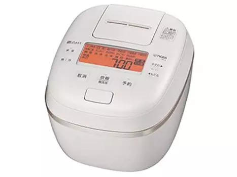 Freshly Cooked Bubble Cooker Pressure IH Jar Rice Cooker Cups JPI-G100-WE (Ecru White) 5.5