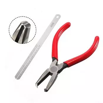 Инструмент для снятия штифта гитарного лада, плоскогубцы для гитары, линейка для прокладок под струны гитары