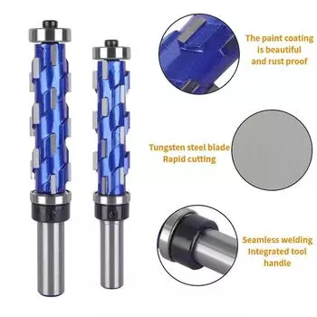 Фреза 12 мм 1/2 хвостовик заподлицо торцевая фреза цельная твердосплавная спиральная двухподшипниковая фреза с ЧПУ для дерева 12mmx44.5mm