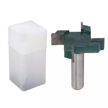 Фреза для фрезерного станка с ЧПУ, 4-канавочная, Т-образная, для обработки кромок, фреза для деревообработки, хвостовик 1/2 дюйма