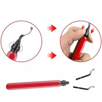 Фреза для обрезки заусенцев, скребок, инструмент для снятия заусенцев, фреза для самостоятельного снятия заусенцев, вращающаяся фреза для снятия заусенцев, трубная развертка, детали инструмента, нож для обрезки