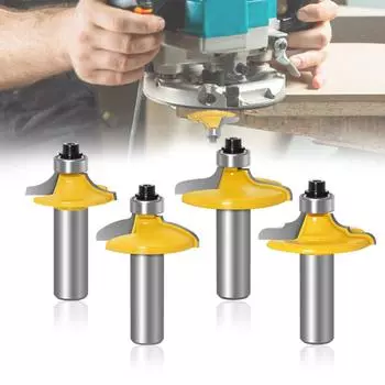 Фреза для окантовки передней части двери и ящика деревянная, для точного режущего инструмента No.3