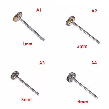 Фреза из вольфрамовой стали толщиной 1/2/3/4 мм, диаметр концевой фрезы с диаметром т 12 мм 1mm