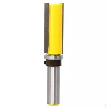 Фреза с хвостовиком 1/2 дюйма и прямой канавкой заподлицо