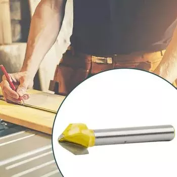 Фреза с хвостовиком 6 мм, твердосплавная, производительность резки, высокая прочность