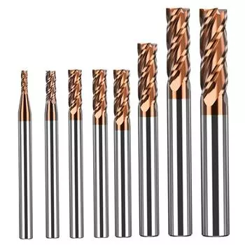 Фреза с твердосплавными концевыми фрезами HRC55 AlTiN