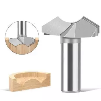 Фрезерная фреза для жемчуга, резак для бусин Будды, круглый резак для бусин, базовый резак для резьбы по дереву, инструменты для обработки дерева, хвостовик 1/4 дюйма, 1/2 дюйма, 6 мм, 12 мм 6*5/16