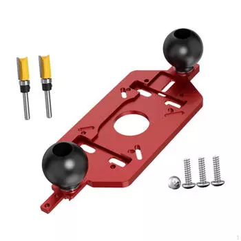 Фрезерный станок для фрезерования пазов кронштейн для шкафа крепежный шаблон Простой в использовании профессиональный прочный многоцелевой Handle Base Plate