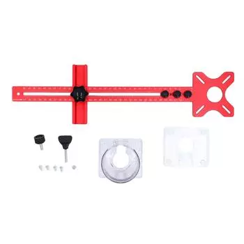 Фрезерный станок для фрезерования пазов Кронштейн из алюминиевого сплава Съемный торцовочный станок Перекидная доска Деревообрабатывающий круг