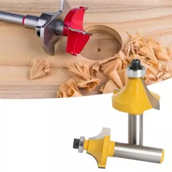 Фрезерный станок с хвостовиком Конструкция с защитой от отдачи Тонкое мастерство R Фреза для закругления углов и кромок 22mm
