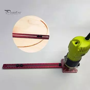 Фрезерование Фрезерование канавок Кронштейн Фурнитура шкафа Приспособление Повышенная устойчивость Съемная конструкция Адаптируемое основание Направляющая для дюбелей Локатор пуансона красный