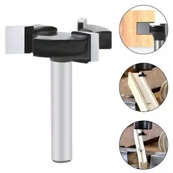 Фрезы с хвостовиком 6,35 мм, твердосплавные фрезы из цементированного карбида, строгальный станок по дереву