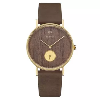 FRIDA немецкие оригинальные импортные коричневые [Kabholz] наручные часы, деревянные, дизайн, водонепроницаемые, продукт, EFRI5697, коричневый