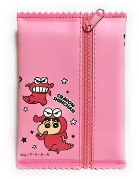 Friend Pouch Chocobi Crayon Pink Coin Кошелек для монет Кошелек для аксессуаров Die-cut Shin-chan