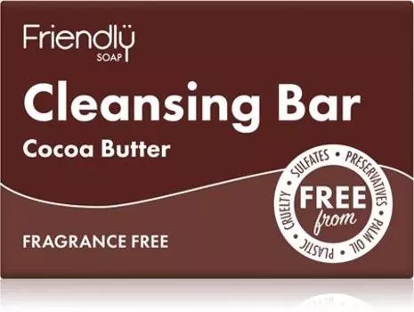 Friendly Soapcleansing Bar Cocoa Butter TU прозрачный