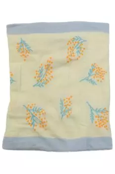 Friends Hill Cold Belly Wrap Natural Mimosa Ivory Silk Outer Thread LW-359-526 100%