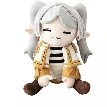 Frieren Beyond Journey s End Мультяшная плюшевая игрушка Аниме Периферийные мягкие куклы Аниме Фан Коллекционные предметы Дети для праздничного подарка 75cm