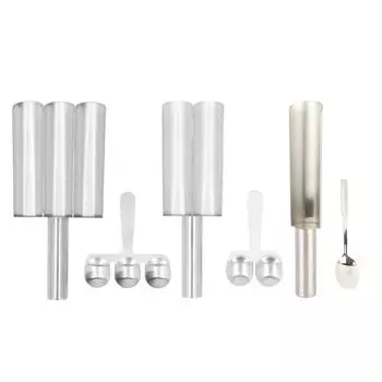 Фрикаделька с режущей ложкой, ложка для мясных шариков из нержавеющей стали для кухни, бара, ресторана 1 Pipe