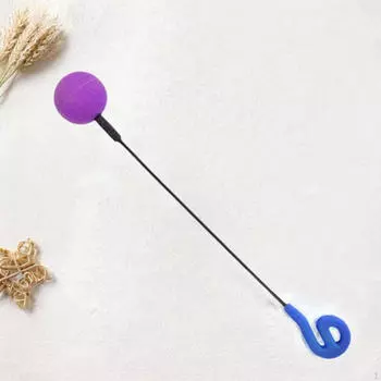 Фрикционный гонг-колотушка, молоток Whales Sound с резиновой шарообразной головкой, для йоги