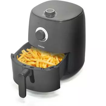 Фритюрница электрическая фритюрница можно мыть в посудомоечной машине от 1 до 3 человек фритюрница готовит без столешницы книга рецептов в комплекте черный [Yamazen] 2.2 л без масла