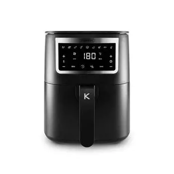 Черная безмасляная фритюрница объемом 4 л с 8 программами Airmed4 Black от Kitchencook