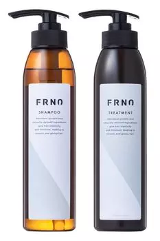 FRNO Shampoo Treatment Set Aging Care Soft Hair Fine Hair Dry Beauty Salon Exclusive PPT Cleaning Ingredients 300ml/295g