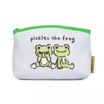 Frog Pickles Cosmetic Pouch (Crayon Touch)