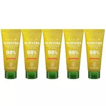 From Nature Aloe Vera 98% Soothing Gel 150g 5 packs [Tube]