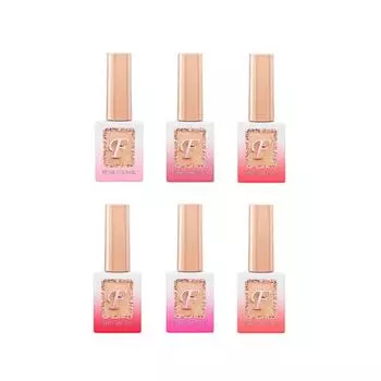 FROM THE NAIL Pink Shoes Syrup Gel Nail Set 6items