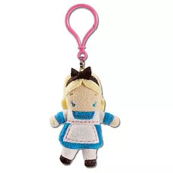 From US Disney Park Alice in Wonderland Keychain Pook-a-Looz
