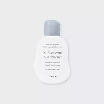 Fromlie Vegan EGF Cica Water Sun Ampoule 56 мл солнцезащитный крем солнцезащитный органический чай, 1 шт.