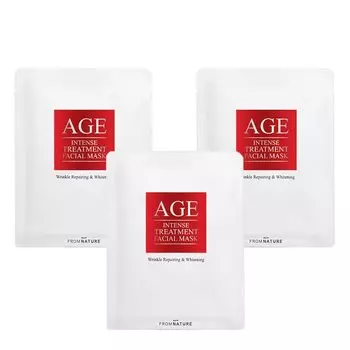FROMNATURE AGE Treatment Facial Mask (3 pieces)