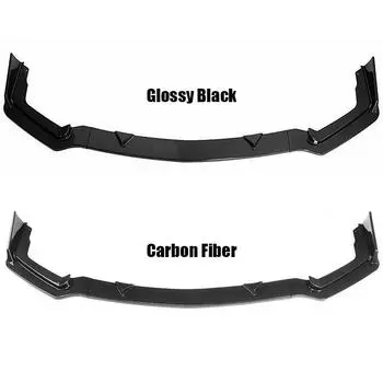 Front Bumper Lower Lip Spoiler Trim Cover Car Accessories Fit For Infiniti Q50 Sport 2014-2017 Front Lip Protector Modification