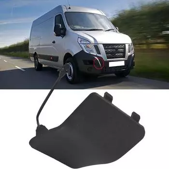Front Bumper Tow Hook Hole Trim For Nissan Nv400 Renault Master 2010+