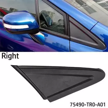 Front Exterior Pillar Right Corner Trim Black For Honda Civic 12-15 75490TR3A01