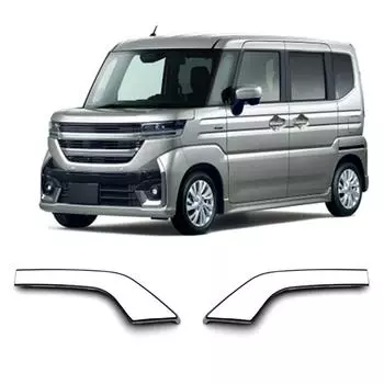 Front Fog Lamp Cover Special Decorative Electroplating Frame Suitable For Suzuki Spacia Custom M K04 2024 Series Modified Z2V9