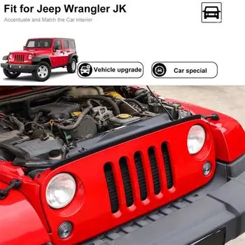 Front Hood to Grille Weatherstrip Seal 55397279AB For Jeep Wrangler JK 2007-2018