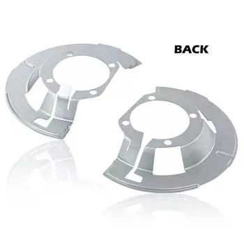 Front Left & Right Side Brake Dust Shields Set For Dodge Ram 2500 3500 2000-2002