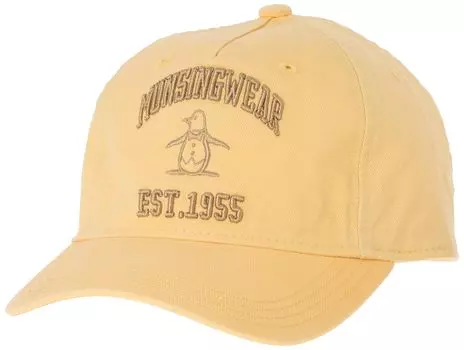 Front Logo Baseball Sweat Quick Golf MGBXJC05 OR00 [Munsingwear] Cap, Embroidery, Cap, Cotton, Absorbent, Drying, Men s (Orange)