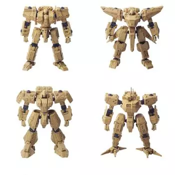 Front Mission Structure Arts 172 масштабная пластиковая модель набор серии Vol.5 BOX продукт 1BOX 4 детали всего 4 типа [первый производственный бонус включает набор